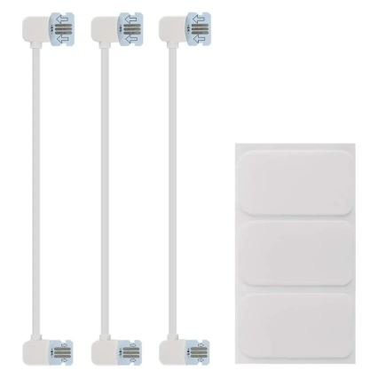 SET 3x LED RGBIC+CCT Dimbaar lichtpaneel - verlenging 3xLED/1,8W/230V Wi-Fi Tuya