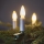 Verlenging LED voor buiten Kerst lichtsnoer FELICIA FILAMENT 20xE10 14m wit/warm wit IP44, Made in the EU