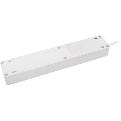 Verlengsnoer met schakelaar 1,8 m + 4x USB/Wi-Fi Tuya SCHUKO