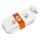 Verlengsnoer 2-voudig + 2x USB 1,4 m wit