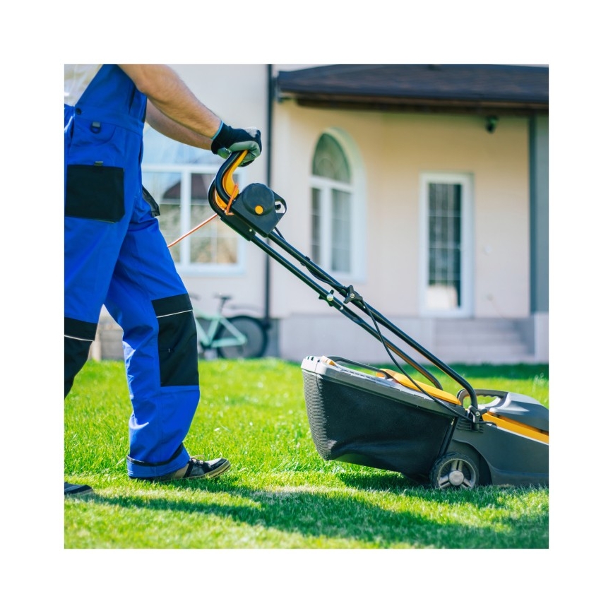 Verlengsnoer LINEA G, 1-voudig, 20 m, oranje