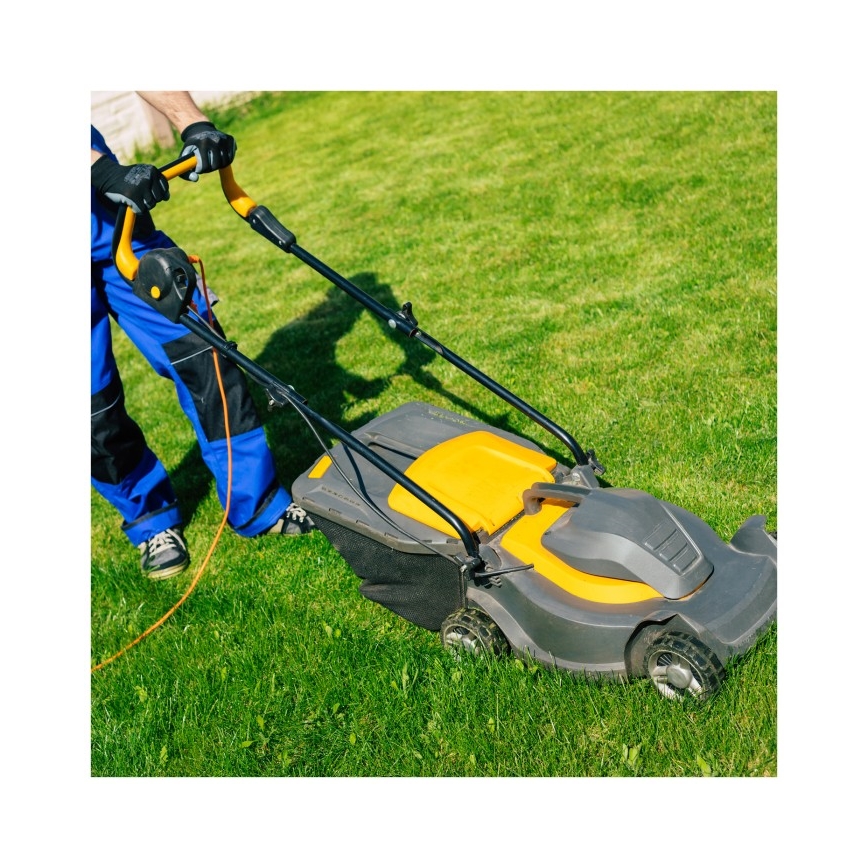 Verlengsnoer LINEA G met 1 stopcontact, 25 m, oranje