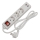 Verlengsnoer met schakelaar: 3x SCHUKO-stopcontacten + 2x USB‑A + 1x USB‑C, 1,5 m, wit