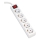Verlengsnoer met schakelaar 5G Type F 3m SCHUKO wit