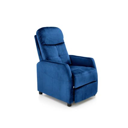 Verstelbare fauteuil FELIPE - blauw