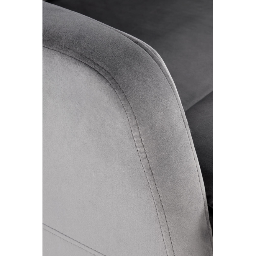 Verstelbare fauteuil FELIPE, grijs