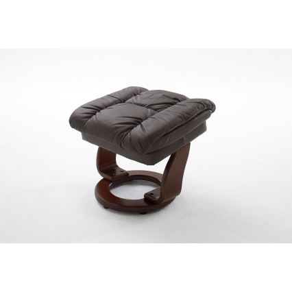 Verstelbare fauteuil HABI bruin/walnoot