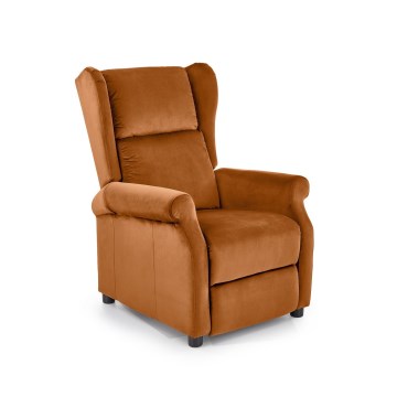 Verstelbare relaxfauteuil RELAXA, bruin