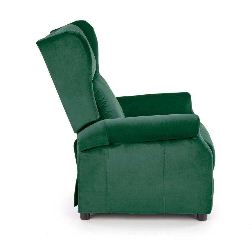 Verstelbare relaxfauteuil RELAXA, groen
