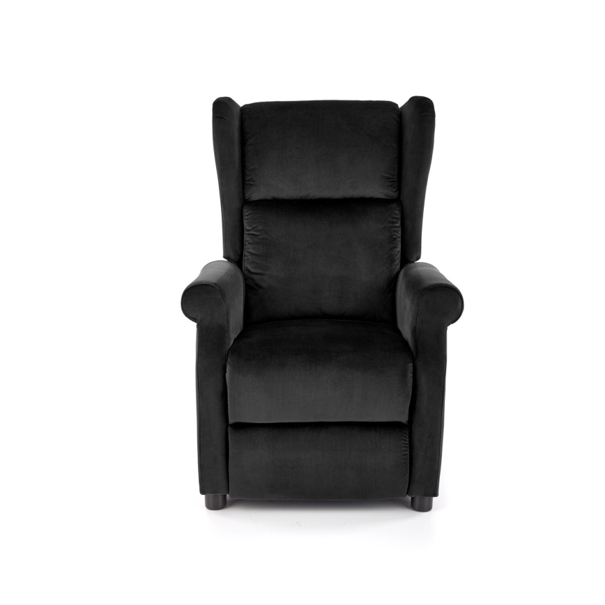 Verstelbare relaxfauteuil RELAXA, zwart