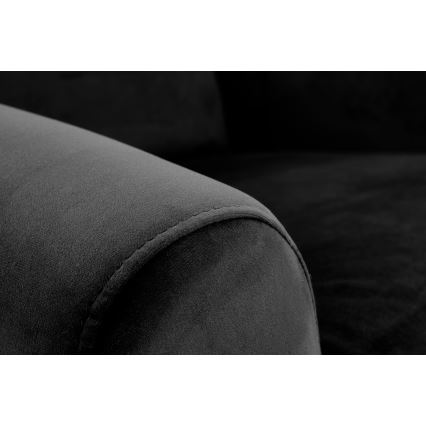 Verstelbare relaxfauteuil RELAXA, zwart
