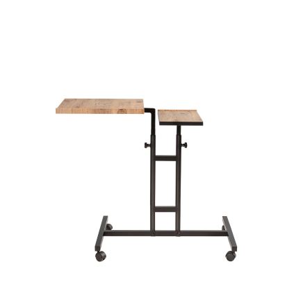 Verstelbare Tafel GLEN 87x67 cm bruin/zwart