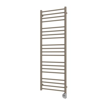 Vertaduro - Badkamerradiator met ingebouwde thermostaat SIMONE 600W 144x50 cm taupe