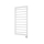 Vertaduro - Badkamerradiator met thermostaat ADEL 400 W 100 x 50 cm wit