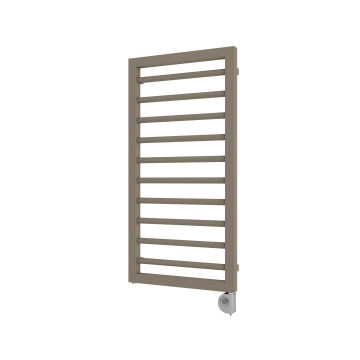 Vertaduro - Badkamerradiator met thermostaat ADEL 400W 100x50 cm taupe