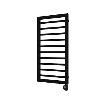 Vertaduro - Badkamerradiator met thermostaat ADEL 400W 100x50 cm zwart