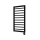 Vertaduro - Badkamerradiator met thermostaat ADEL 400W 100x50 cm zwart