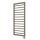 Vertaduro - Badkamerradiator met thermostaat ADEL 600W 128x50 cm taupe