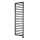 Vertaduro - Badkamerradiator met thermostaat ADEL 600W 172x50 cm antraciet