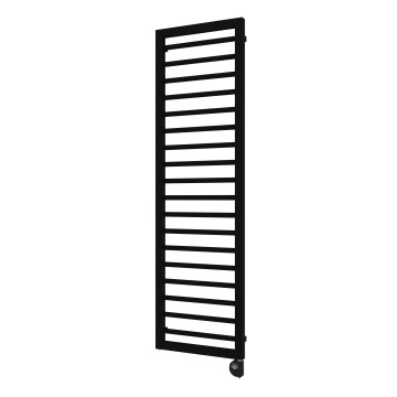 Vertaduro - Badkamerradiator met thermostaat ADEL 600W 172x50 cm zwart