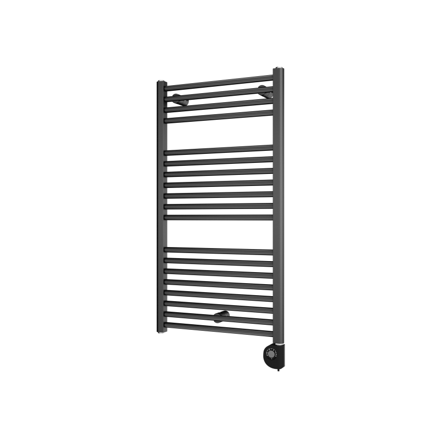 Vertaduro - Badkamerradiator met thermostaat DENISE 400W 94x50 cm antraciet