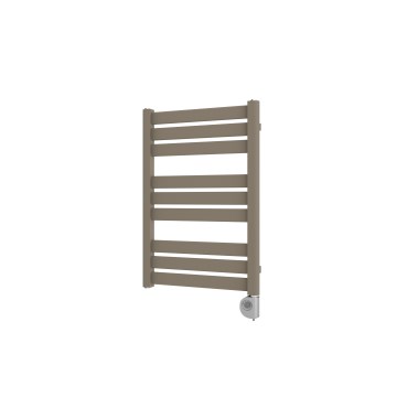 Vertaduro - Badkamerradiator met thermostaat LUCY 400W 73x50 cm taupe