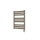 Vertaduro - Badkamerradiator met thermostaat LUCY 400W 73x50 cm taupe