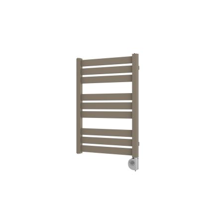 Vertaduro - Badkamerradiator met thermostaat LUCY 400W 73x50 cm taupe