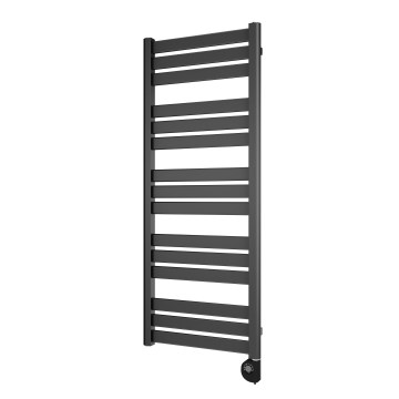 Vertaduro - Badkamerradiator met thermostaat LUCY 600 W 125 x 50 cm antraciet