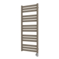 Vertaduro - Badkamerradiator met thermostaat LUCY 600W 125x50 cm taupe