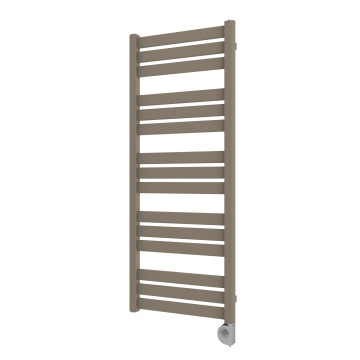 Vertaduro - Badkamerradiator met thermostaat LUCY 600W 125x50 cm taupe