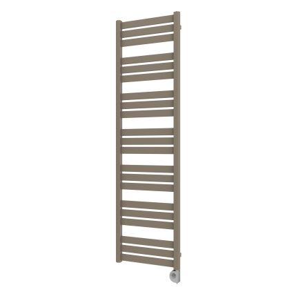 Vertaduro - Badkamerradiator met thermostaat LUCY 800W 177x50 cm taupe