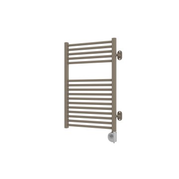 Vertaduro - Badkamerradiator met thermostaat MEG 400W 78x50 cm taupe