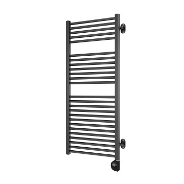 Vertaduro - Badkamerradiator met thermostaat MEG 600W 118x50 cm antraciet