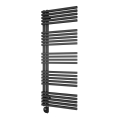 Vertaduro - Badkamerradiator met thermostaat MICHELLE 600W 129x50 cm antraciet