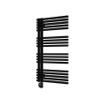Vertaduro - Badkamerradiator met thermostaat MICHELLE 600W 97x50 cm zwart