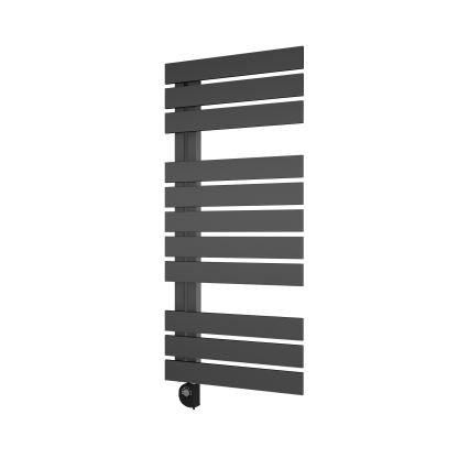 Vertaduro - Badkamerradiator met thermostaat ZIVA 500W 109x50 cm antraciet