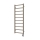Vertaduro - Badkamerradiator met thermostaat ZOE 400W 114x40 cm taupe