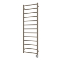 Vertaduro - Badkamerradiator met thermostaat ZOE 400W 150x50 cm taupe