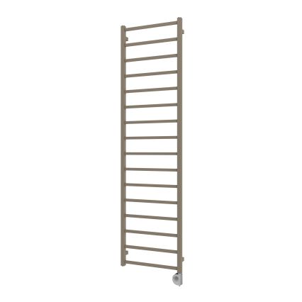 Vertaduro - Badkamerradiator met thermostaat ZOE 400W 186x50 cm taupe