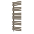 Vertaduro - Badkamerradiator ZIVA met thermostaat, 800 W, 177 x 50 cm, taupe