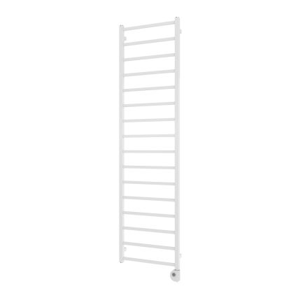 Vertaduro - Badkamerradiator ZOE met thermostaat, 400 W, 186 x 50 cm, wit