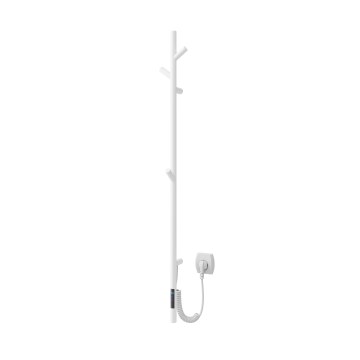 Vertaduro - Elektrische handdoekradiator MEDA 37W 118x16 cm wit