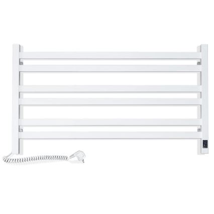 Vertaduro - Elektrische handdoekdroger met thermostaat AVA 181W/230V 50x90 cm IP44 wit links