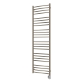 Vertaduro - SIMONE badkamerradiator met thermostaat, 600 W, 174 x 50 cm, taupe