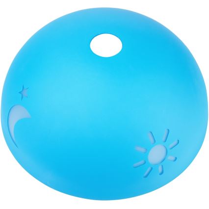 Vervangend glas voor DAY & NIGHT E27 kroonluchter, Ø 30 cm, blauw