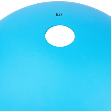 Vervangend glas voor DAY & NIGHT E27 kroonluchter, Ø 30 cm, blauw