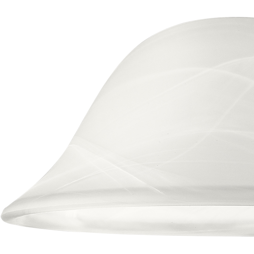 Vervangend glas voor SFERA E27 kroonluchter 130x300 mm wit