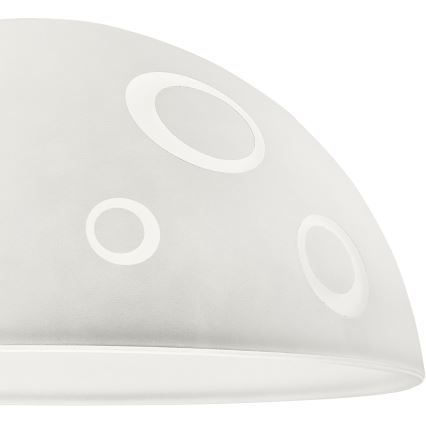 Vervangend glas voor SFERA E27 kroonluchter 140x300 mm wit