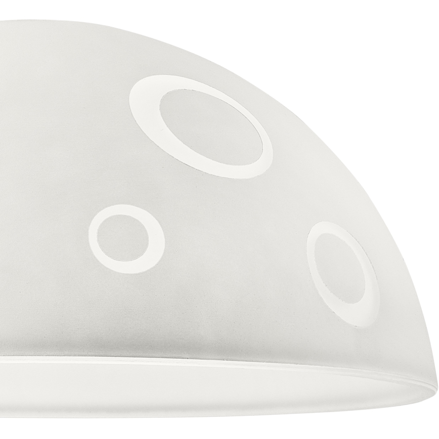 Vervangend glas voor SFERA E27 kroonluchter 140x300 mm wit
